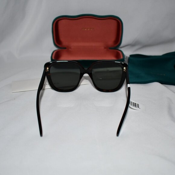 Gucci Women\'s Butterfly Sunglasses in Dark Havana #GG1169S003 NWT main image 6